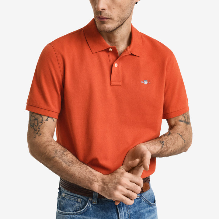 REG SHIELD SS PIQUE POLO