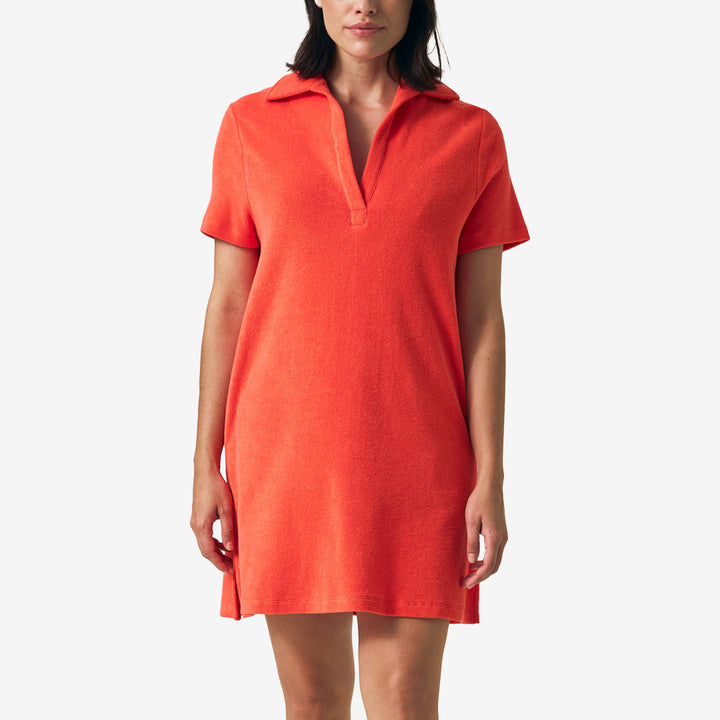 Organic Cotton Terry Polo Dress