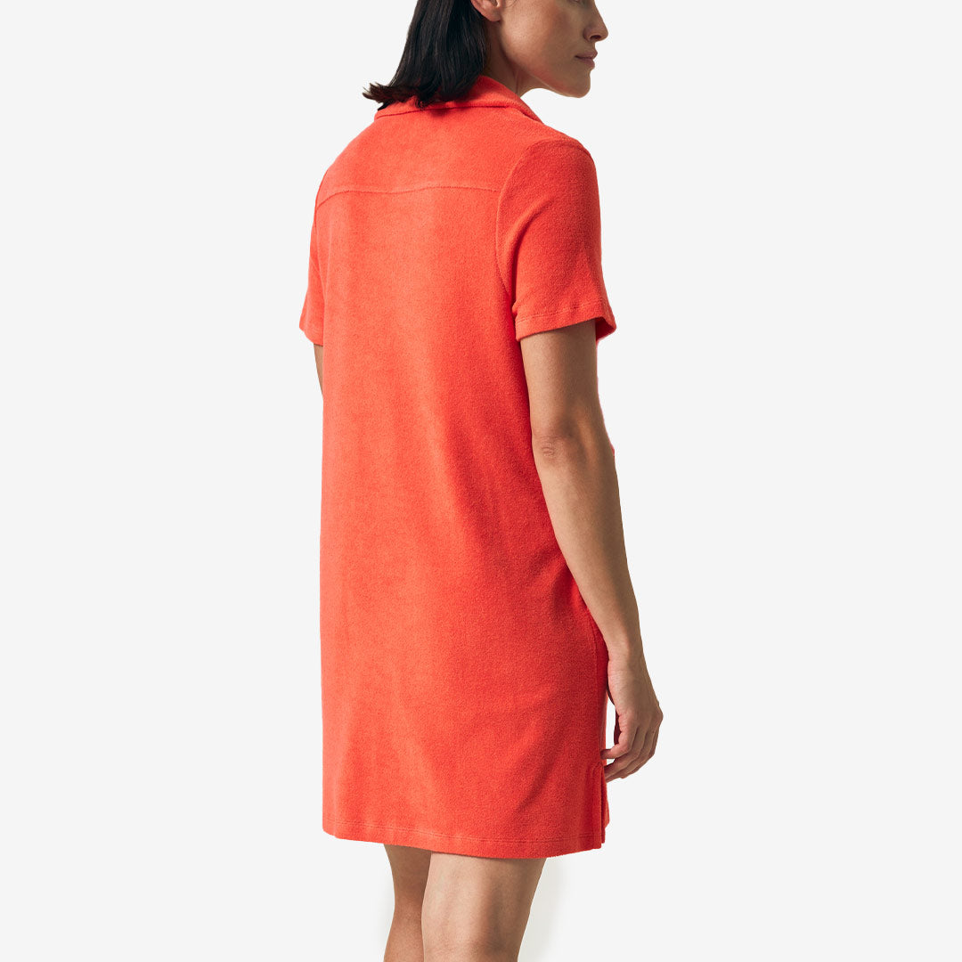 Organic Cotton Terry Polo Dress