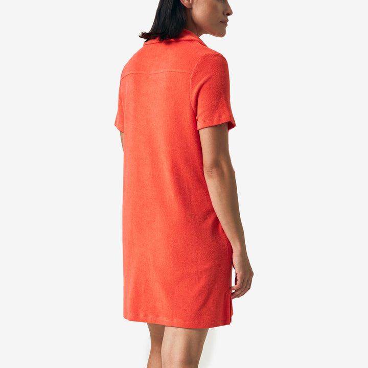 Organic Cotton Terry Polo Dress