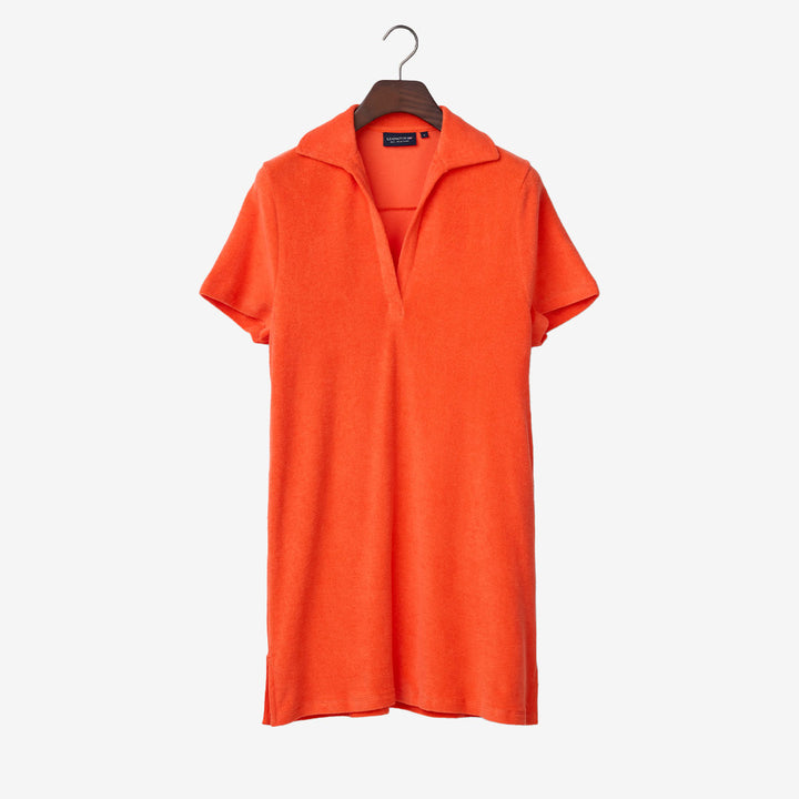 Organic Cotton Terry Polo Dress