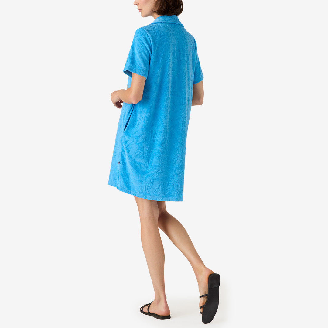 Organic Cotton Terry Polo Dress