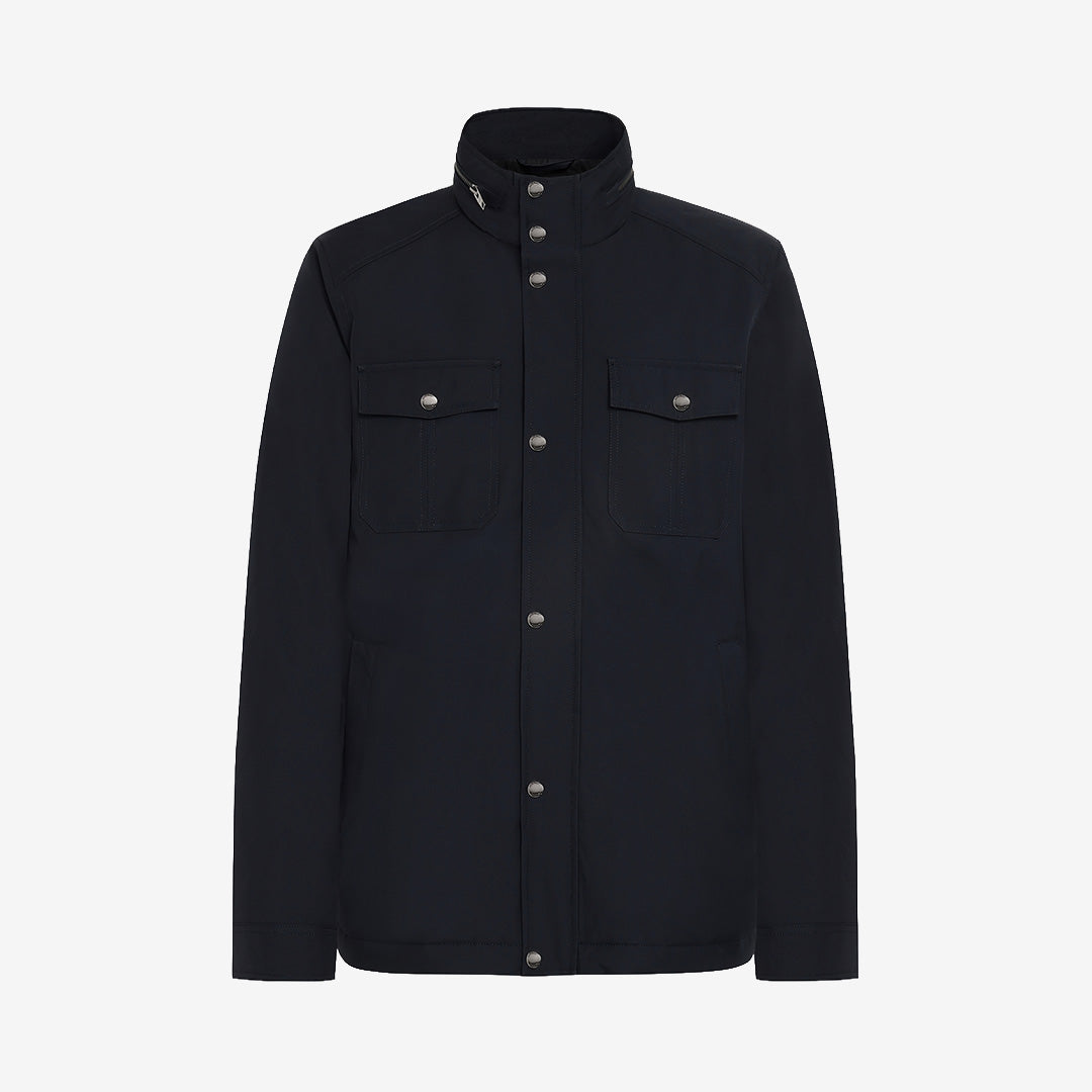 Rock & Blue Leo Tech Jacket för herr i Navy med modern och sportig design.