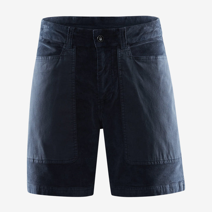 BLOCKED CORDUROY SHORTS