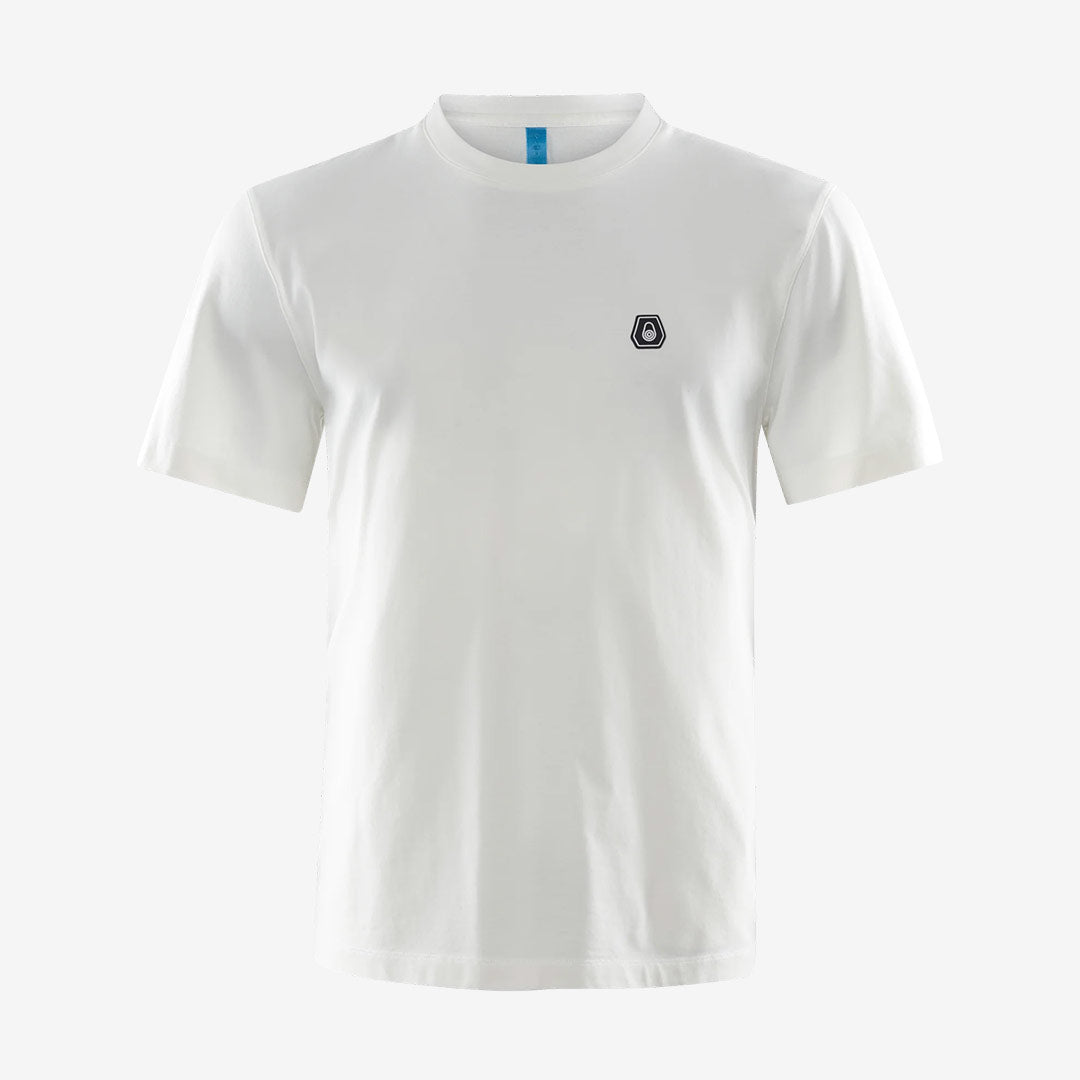 Sail Racing Fleet Tee Off white herr t-shirt i kraftig bomull med logotyp