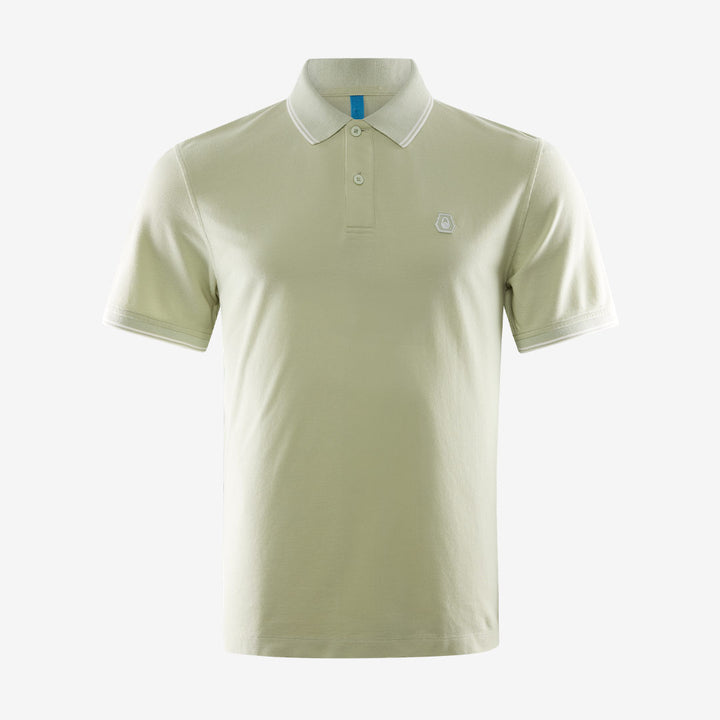 Sail Racing Fleet Polo pikétröja herr i bomull Fog Green