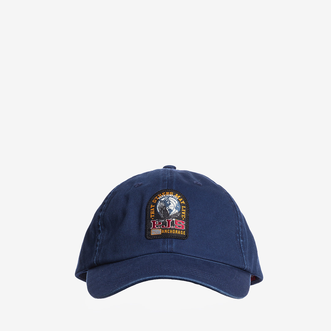Parajumpers Patch Cap 0706 Cadet Blue 261M-PABCHA02 i 100% bomull