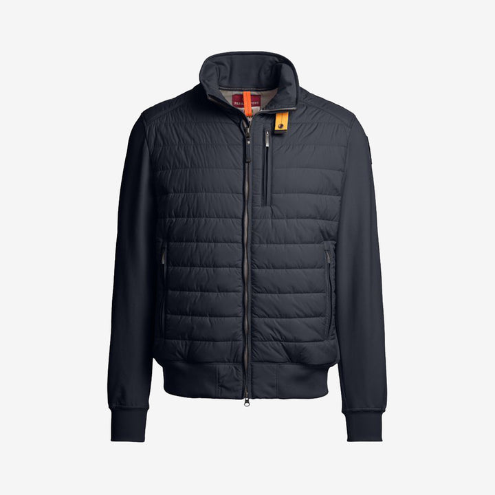 Parajumpers Elliot fleece- och pufferjacka i Blue Navy