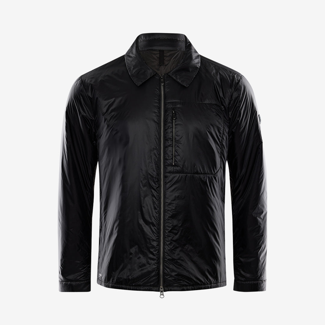 Sail Racing Arc Primaloft Shirt Jacket i Carbon med tvåvägsdragkedja, PrimaLoft®-isolering och tekniskt Pertex® Quantum-material.