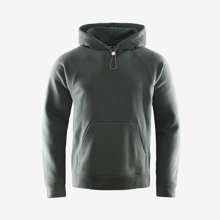 Sail Racing Flow Hood hoodie i Aurora Green med avslappnad passform, justerbar huva och Sail Racing-logga.
