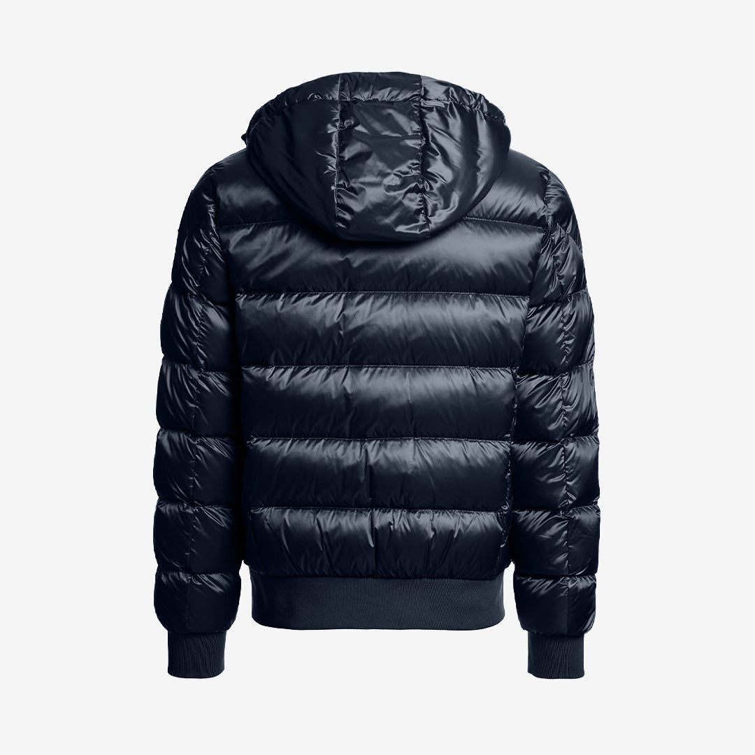 PHARRELL - MAN HOODED DOWN BOMBER WOVEN