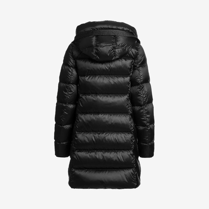 MARION - WOMAN HOODED DOWN JACKET WOVEN