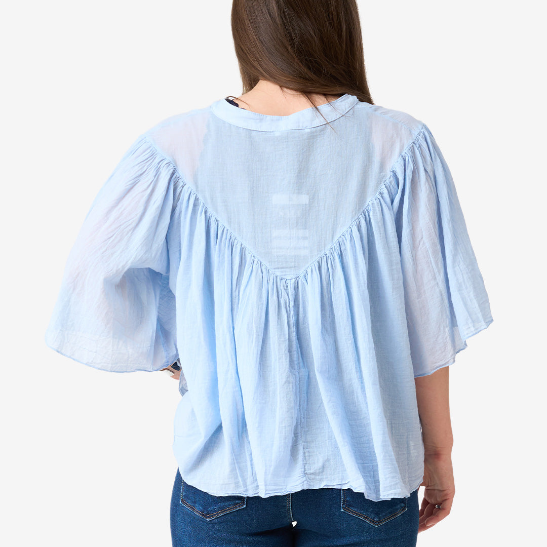 Blus bomull