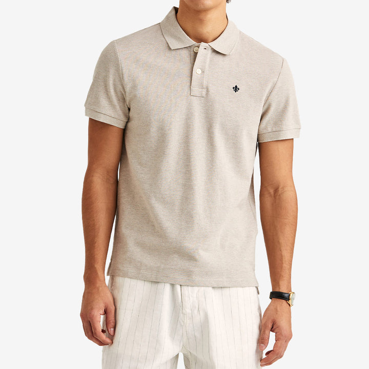 Morris New Piqué pikétröja herr i bomull Khaki