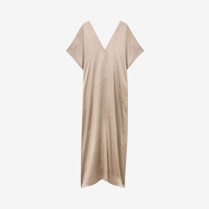 V-Neck Crinkle Kaftan