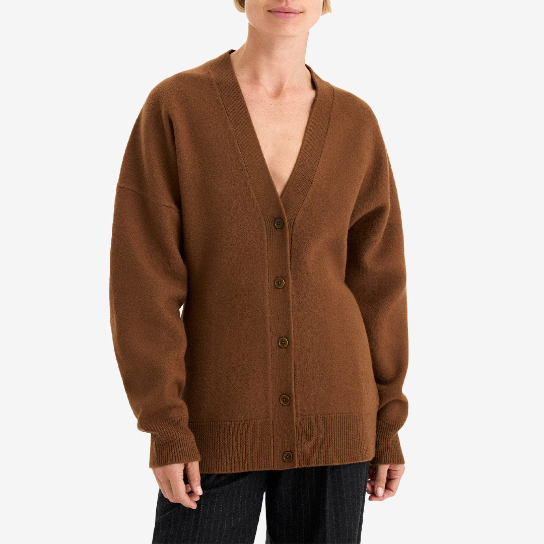 Hourglass Felted Cardigan