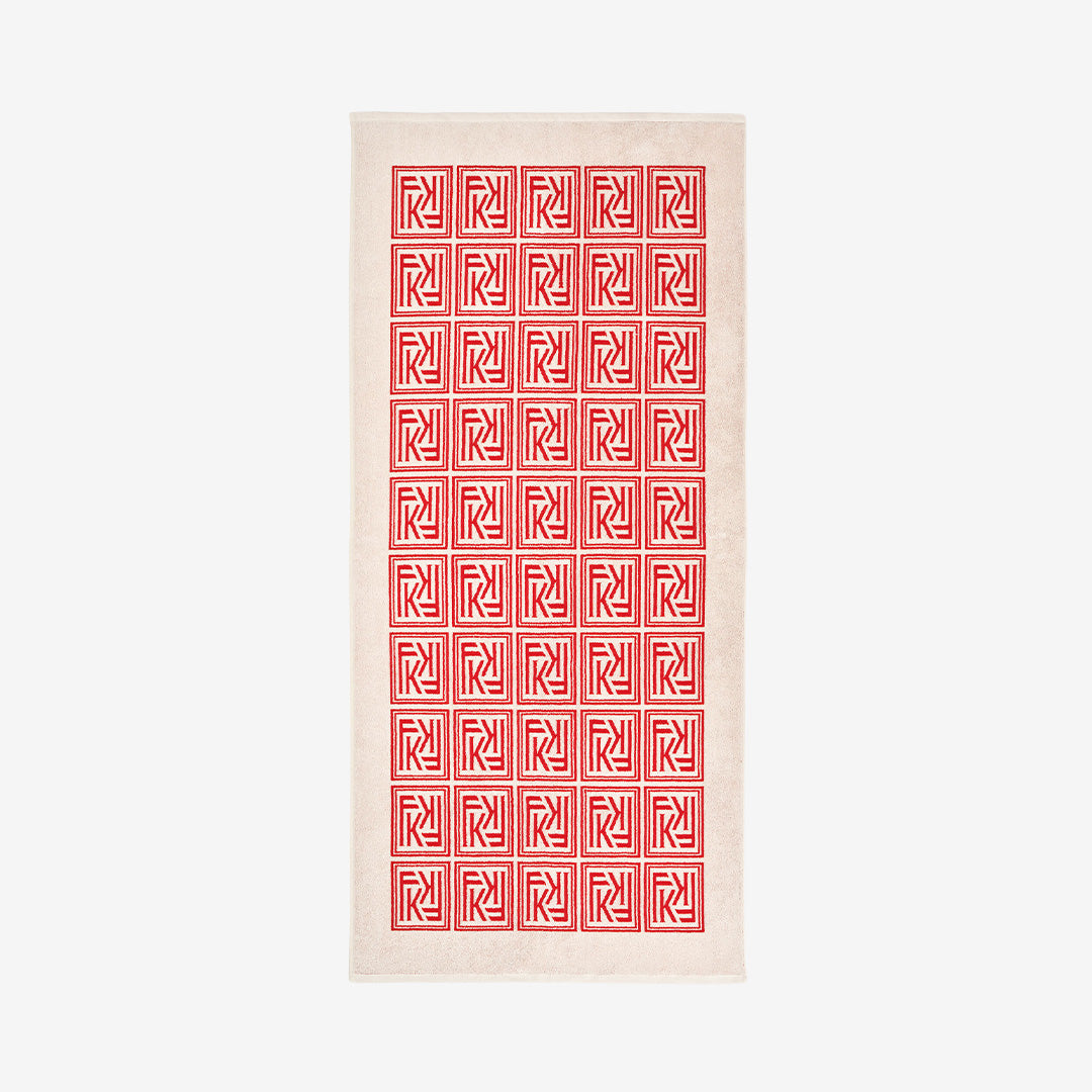 Monogram Beach Towel