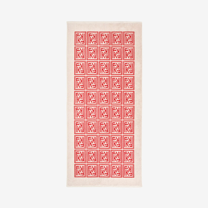 Monogram Beach Towel