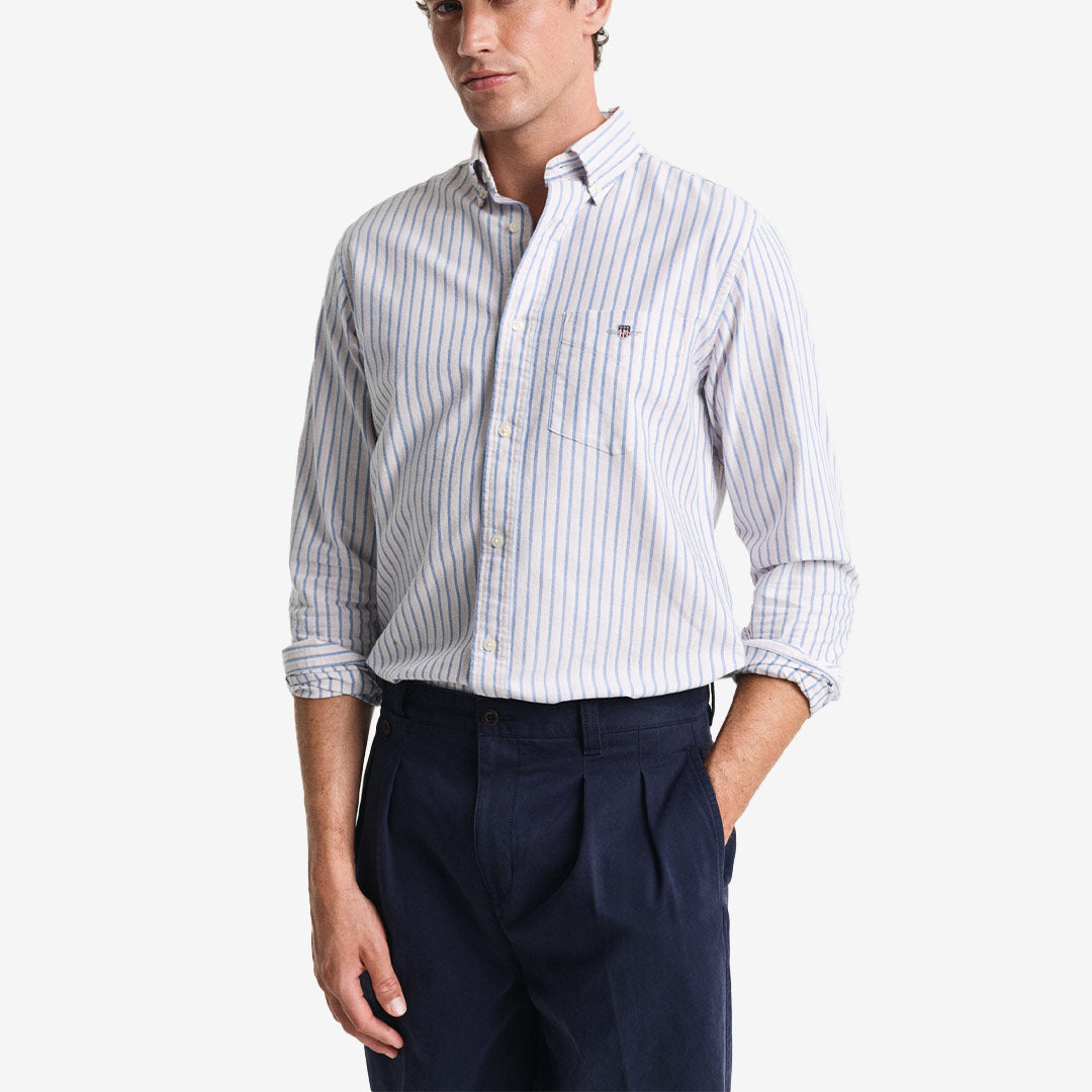 REG CLASSIC OXFORD STRIPE SHIRT