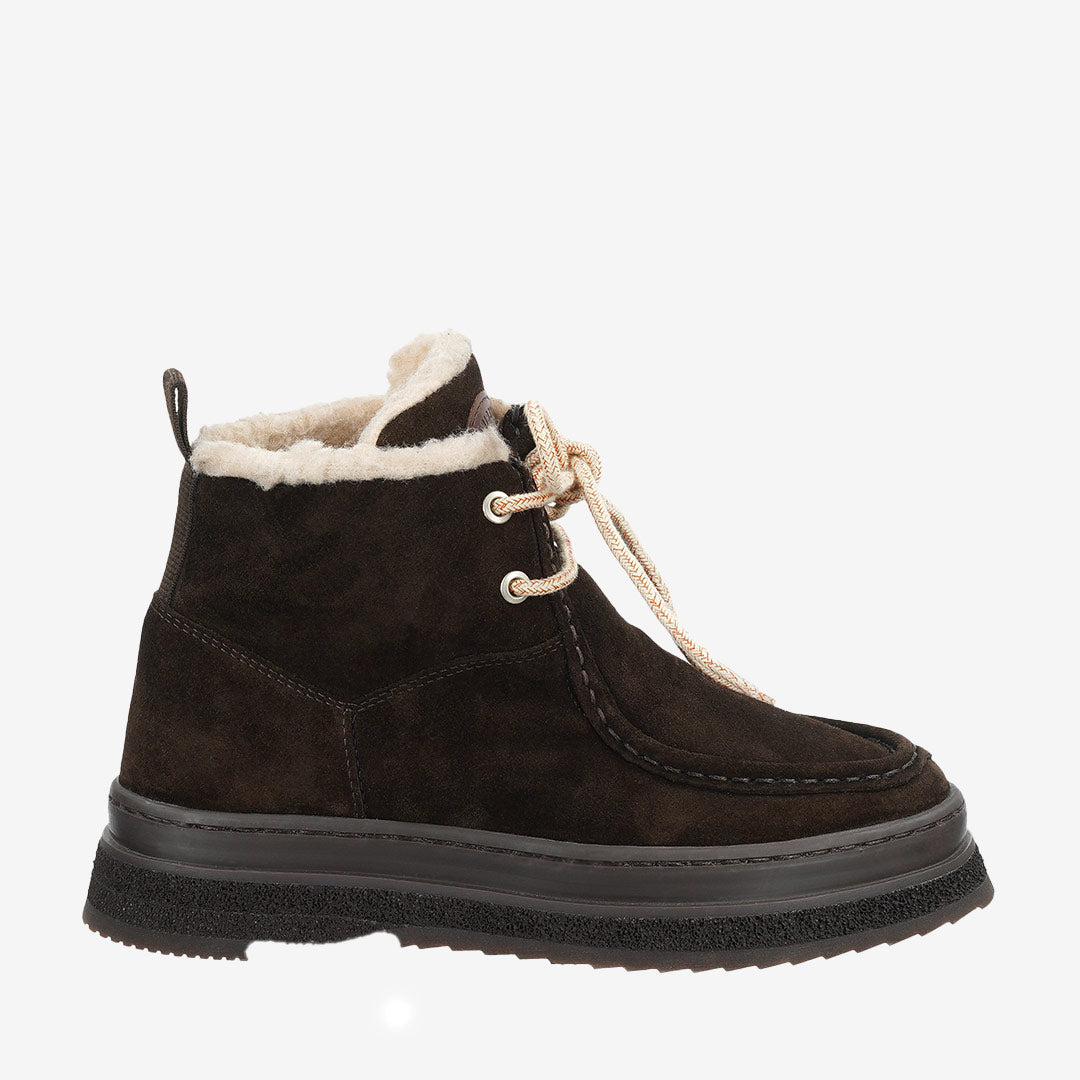 GANT Sistown Mid Boot dam Espresso Brown i mocka 33543418