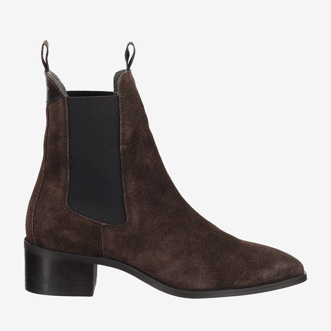GANT St Broomly Chelsea Boot dam Espresso Brown i mocka 33553451
