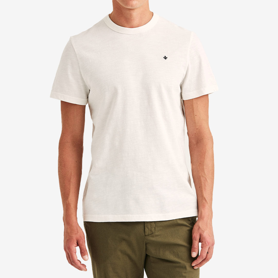 Morris Neville Tee t-shirt herr  Off White i 100% bomull