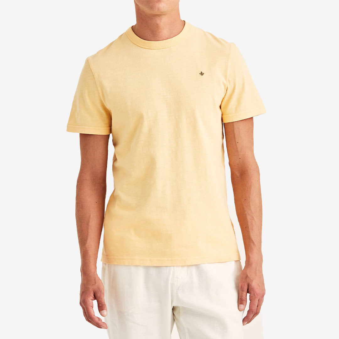 Morris Neville Tee t-shirt herr i Orange 100% bomull