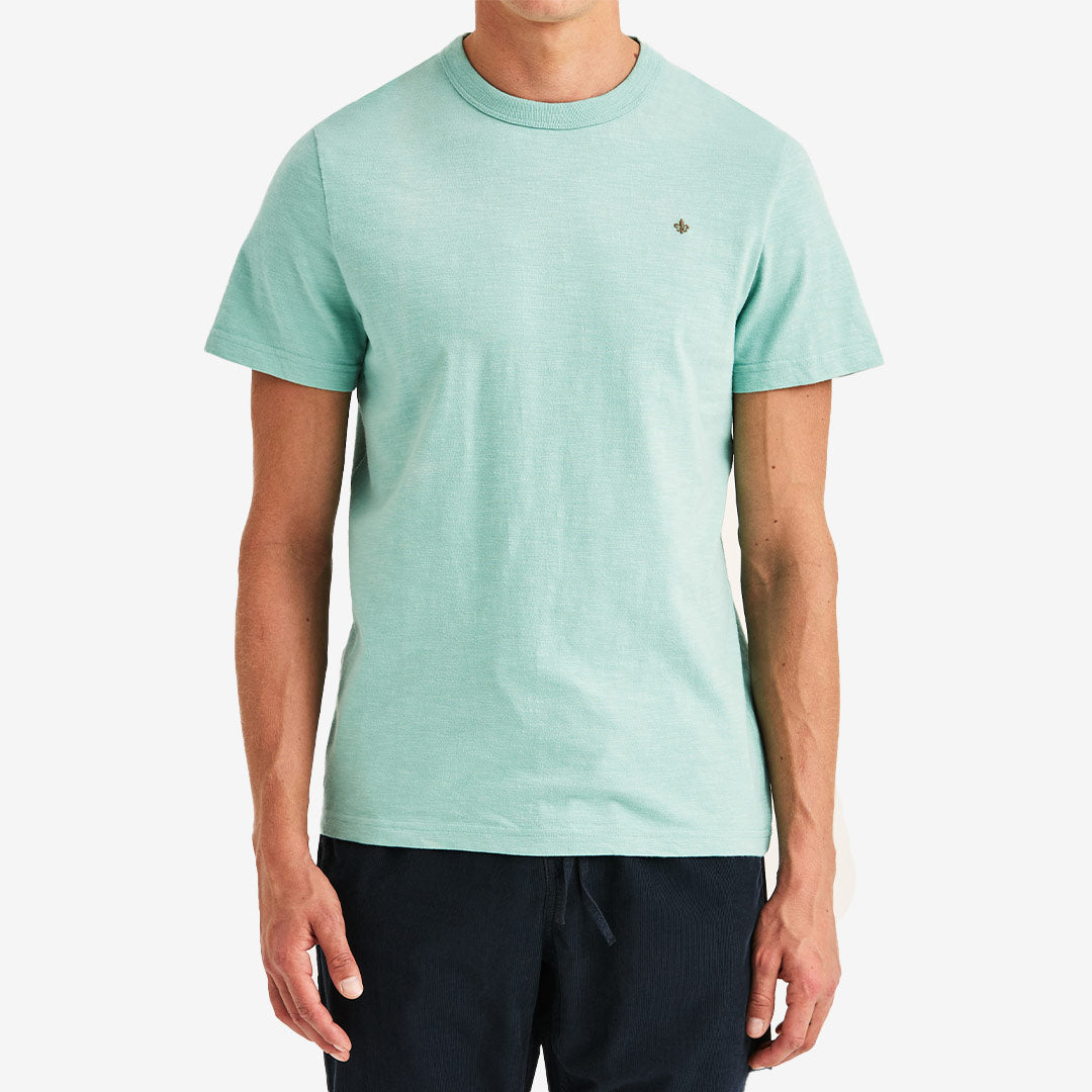 Morris Neville Tee t-shirt herr Green  i 100% bomull