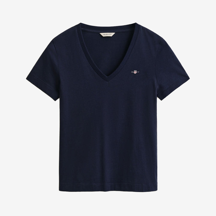 REG SHIELD SS V-NECK T-SHIRT