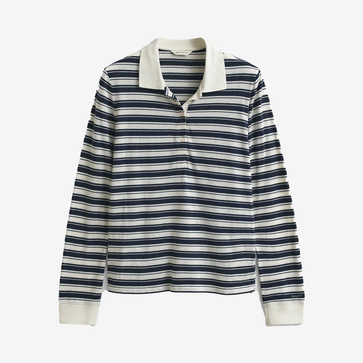 STRIPED LS POLO