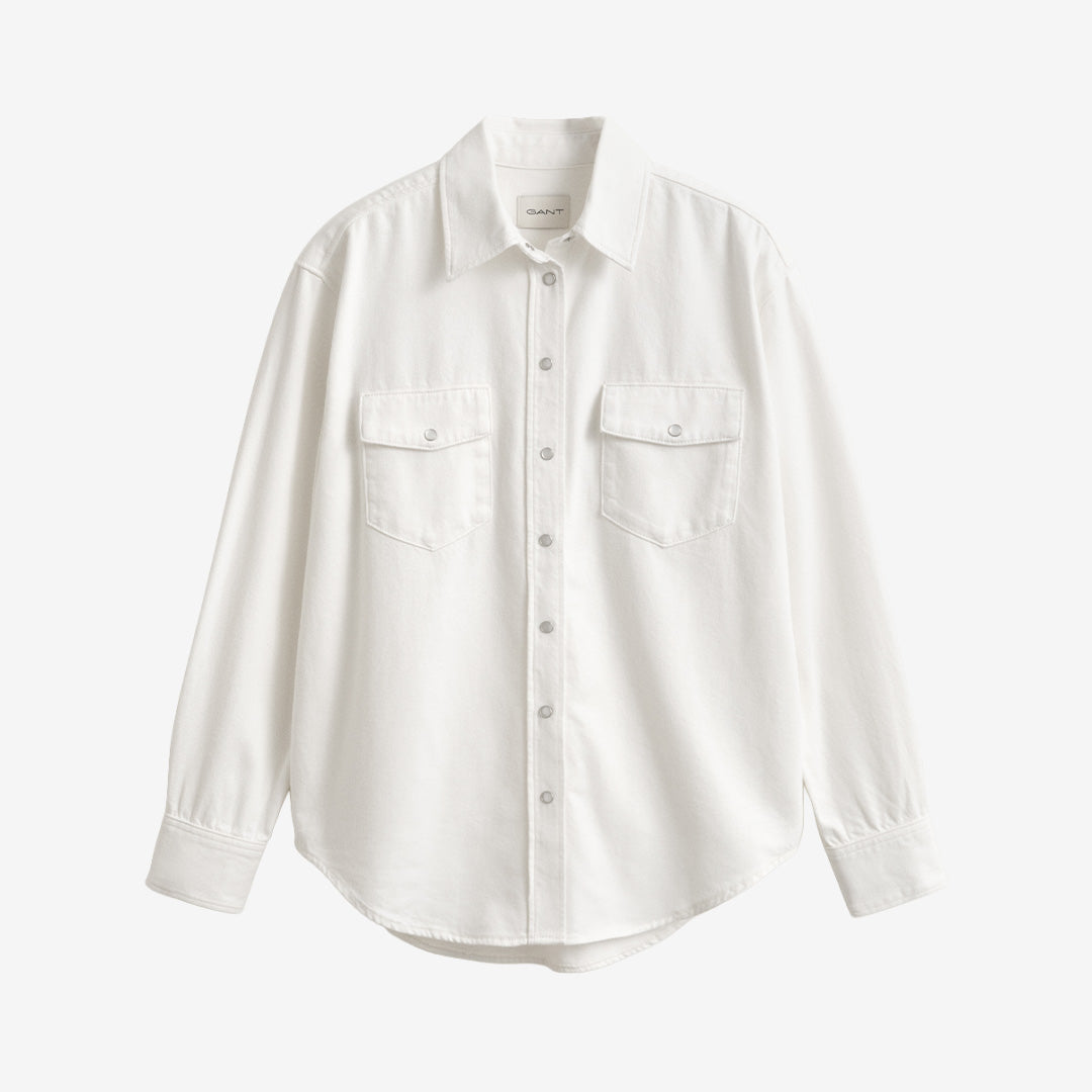 REL POCKET DENIM LS SHIRT