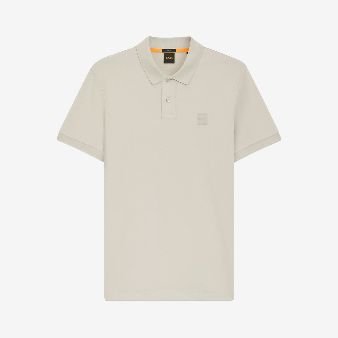 BOSS Orange Passenger polo open grey herr