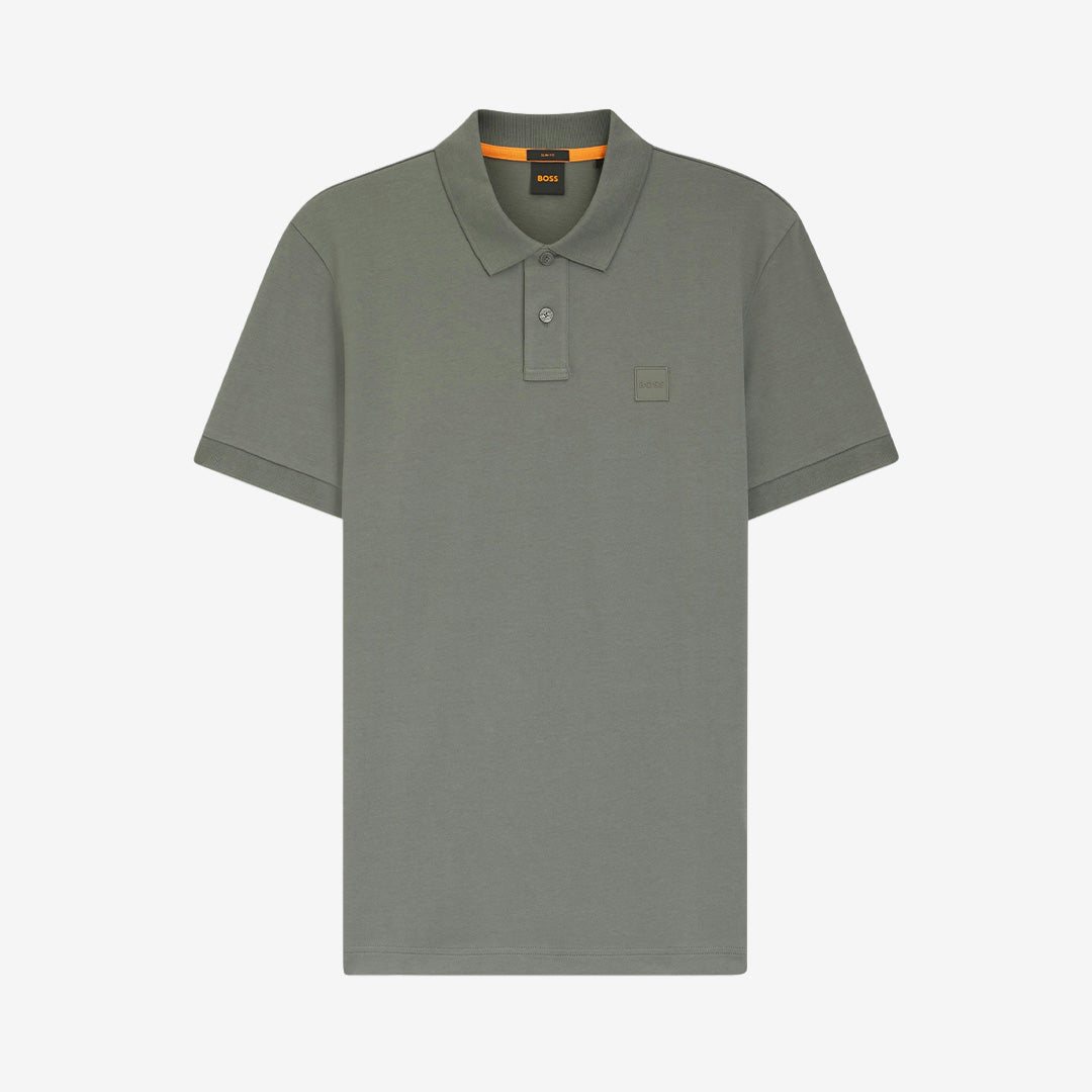 BOSS Orange Passenger polo open grey herr