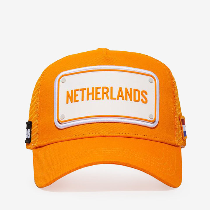 John Hatter FIFA Team Cap Netherlands keps med Netherlands text framtill och justerbar passform 55–62 cm