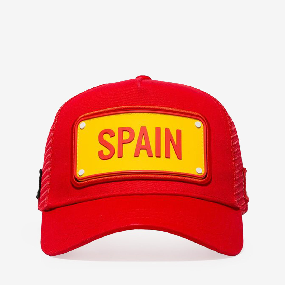 John Hatter FIFA Team Cap Spain keps med Spain text framtill och justerbar passform 55–62 cm
