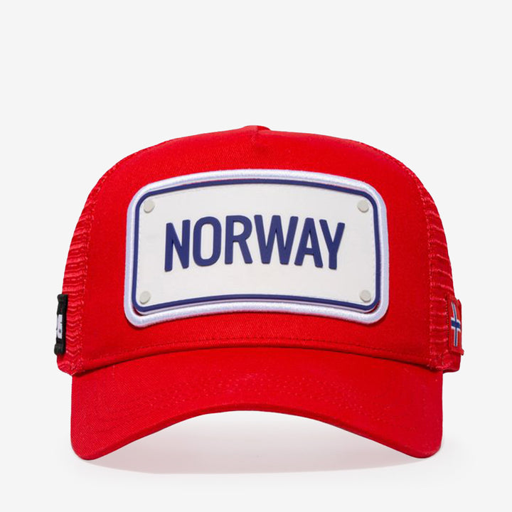 John Hatter FIFA Team Cap Norway keps med Norway text framtill och justerbar passform 55–62 cm