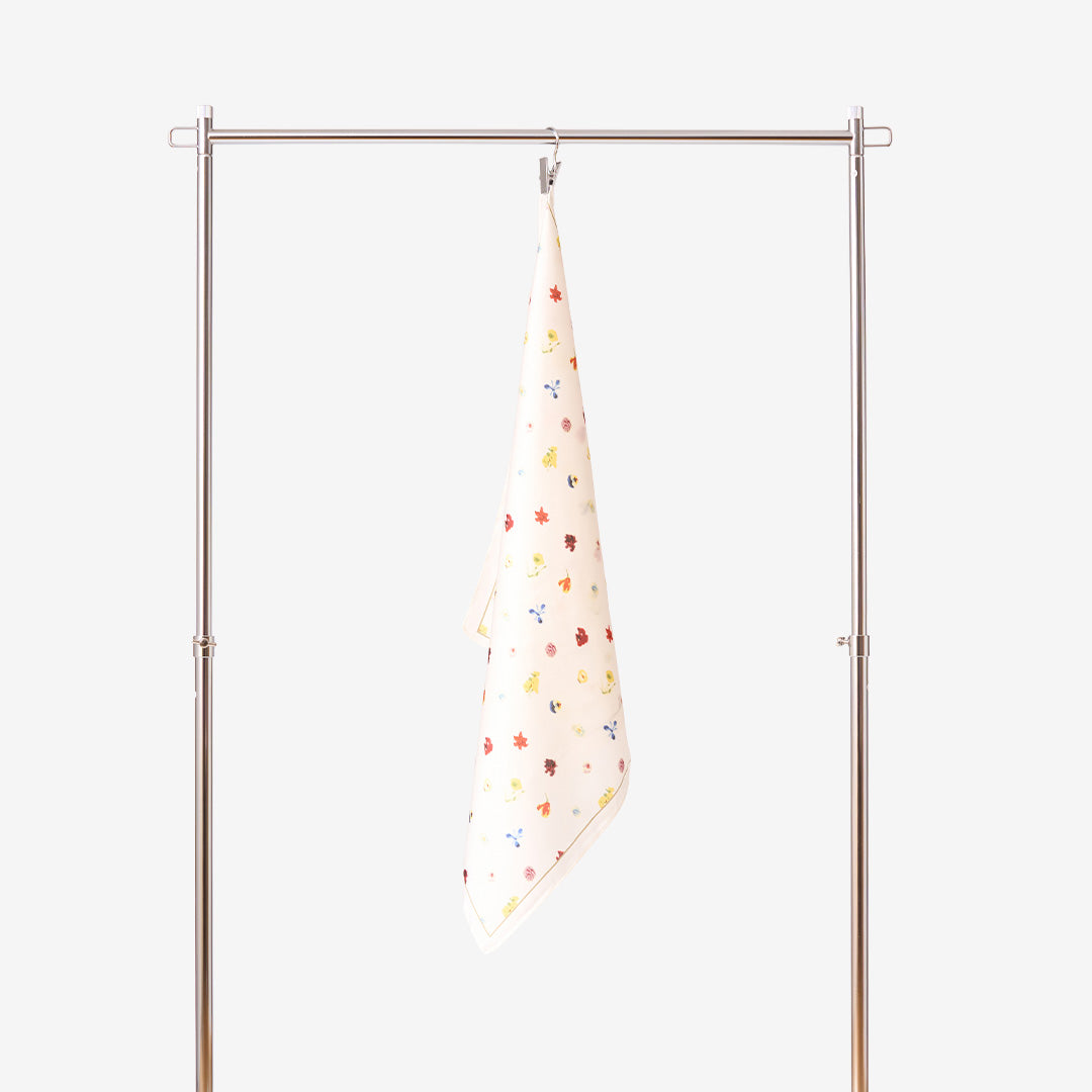 70FJ471 Sjal WHITE vit sjal i polyester