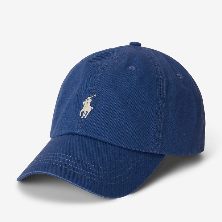 Polo Ralph Lauren klassisk keps i bomull med broderad logotyp - Blå