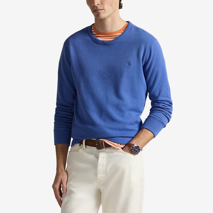 Polo Ralph Lauren sweatshirt herr crewneck med broderad ponnylogotyp