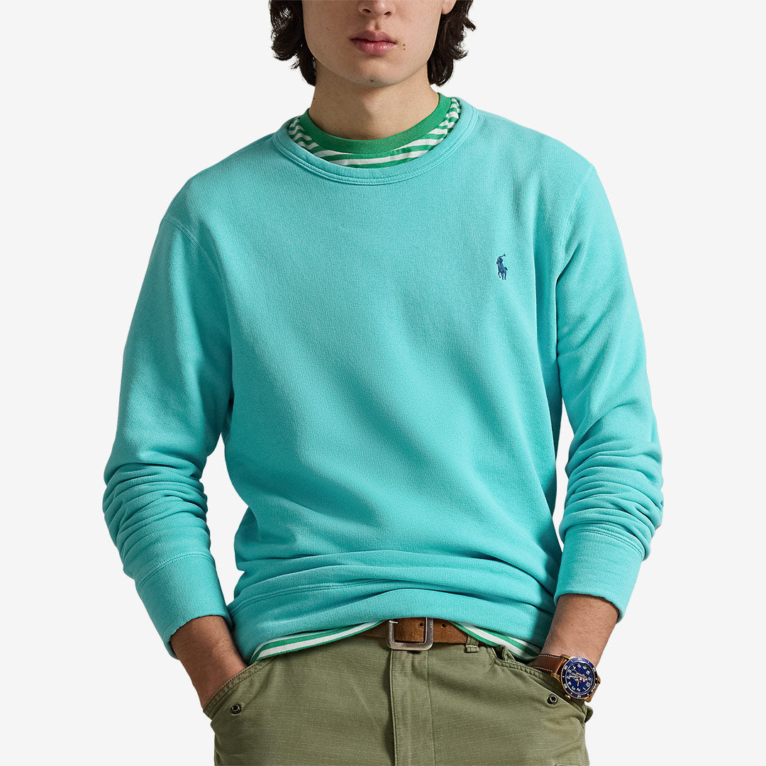 Polo Ralph Lauren sweatshirt herr crewneck med broderad ponnylogotyp