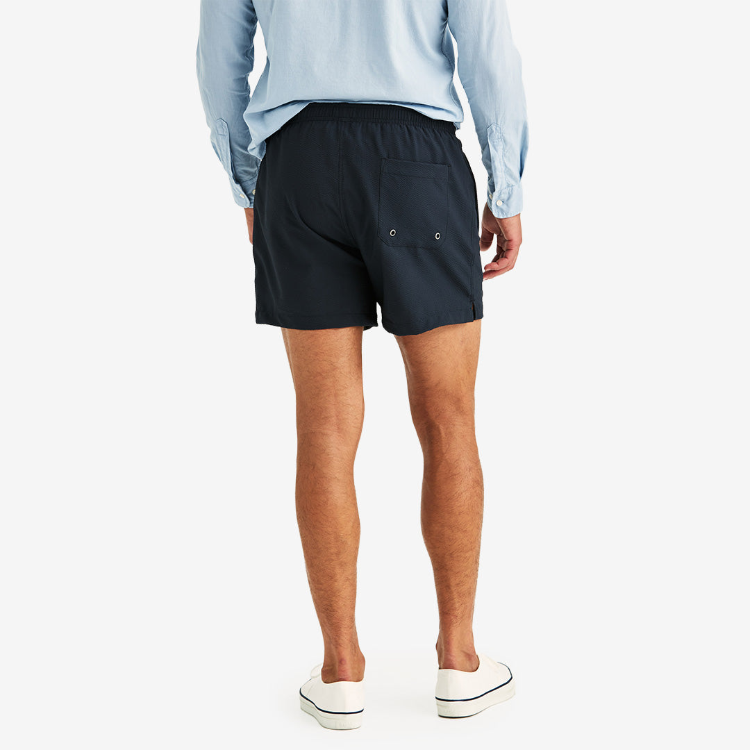 Morris Seersucker Bathing Trunks