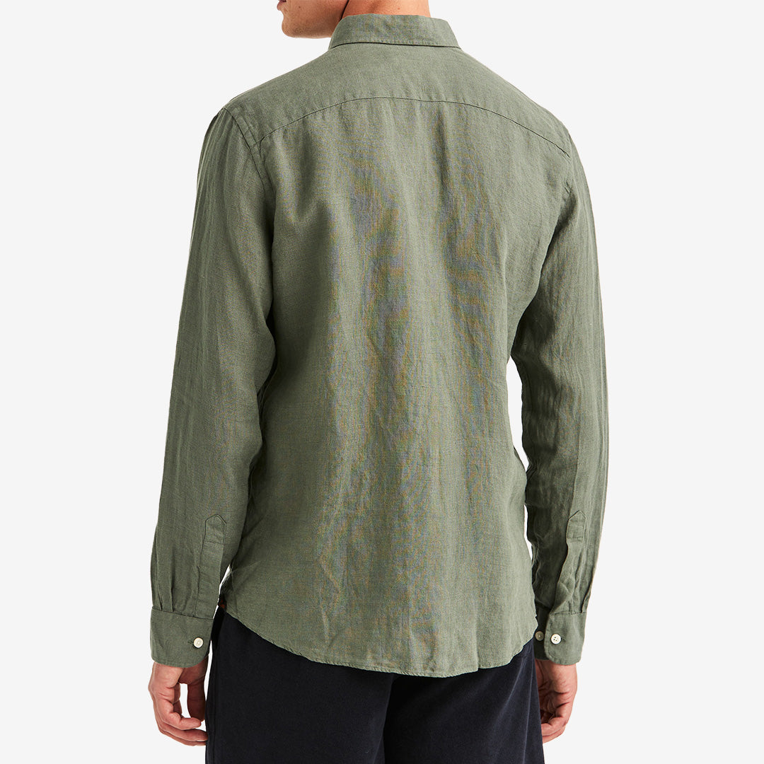 Douglas BD Linen Shirt LS