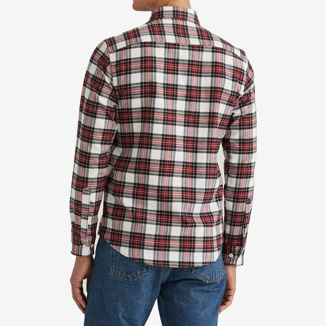 Brushed Tartan Shirt - Slim Fit