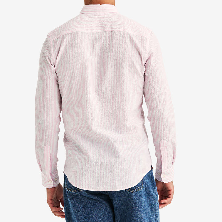 Morris Seersucker Shirt-Slim Fit