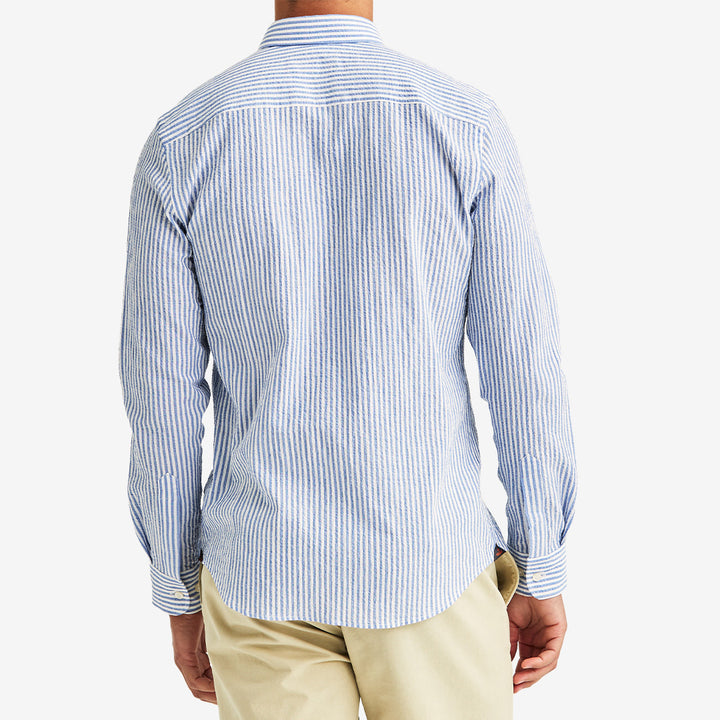 Morris Seersucker Shirt-Slim Fit