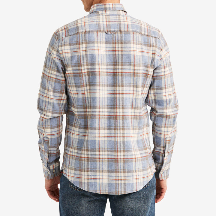 Happy Flannel Check Shirt-Classic Fit