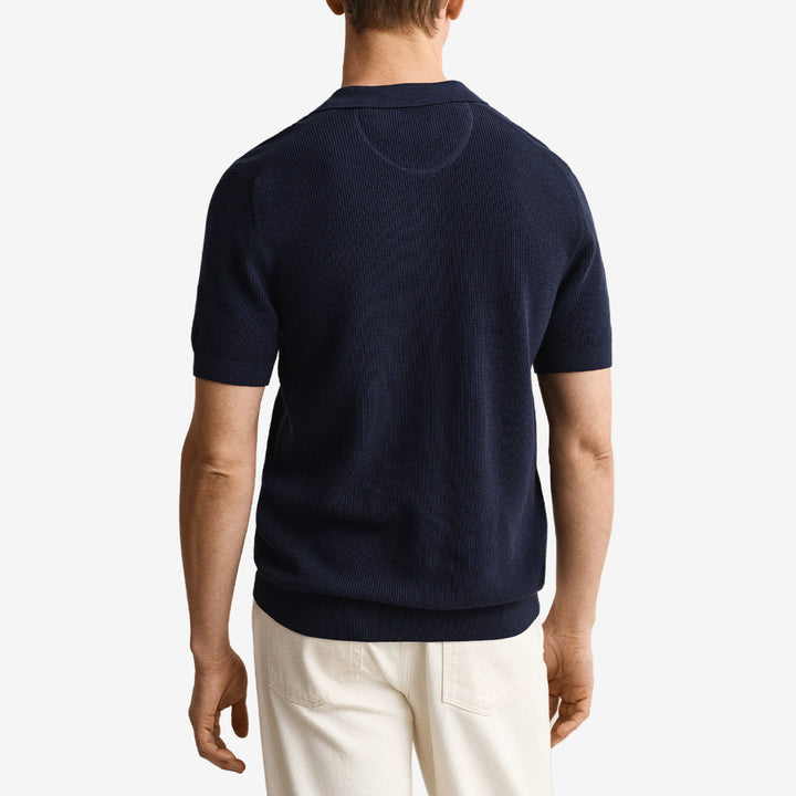 MICRO TEXTURED COTTON SS POLO