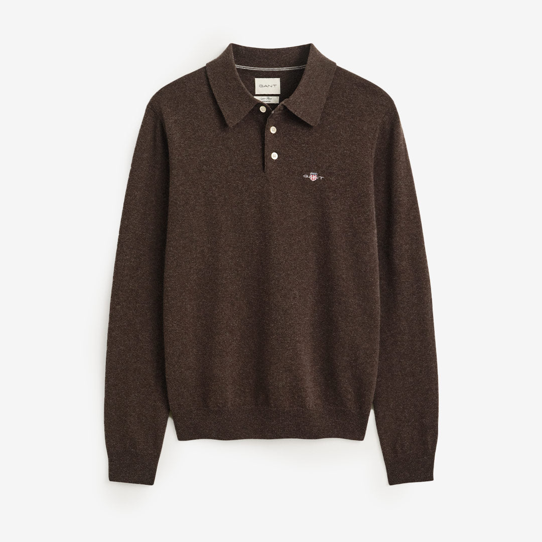 SUPERFINE LAMBSWOOL POLO