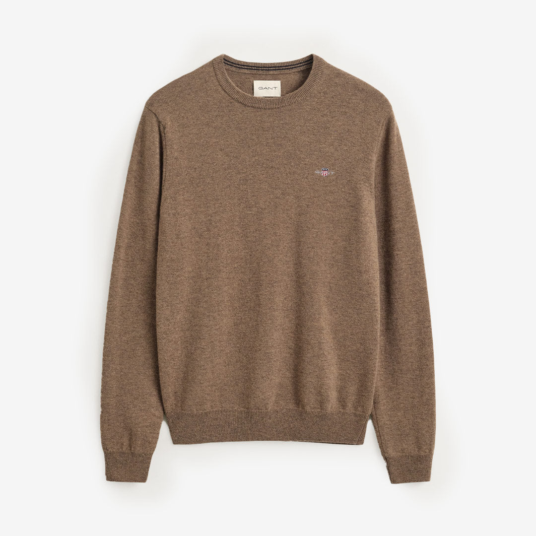 SUPERFINE LAMBSWOOL C-NECK