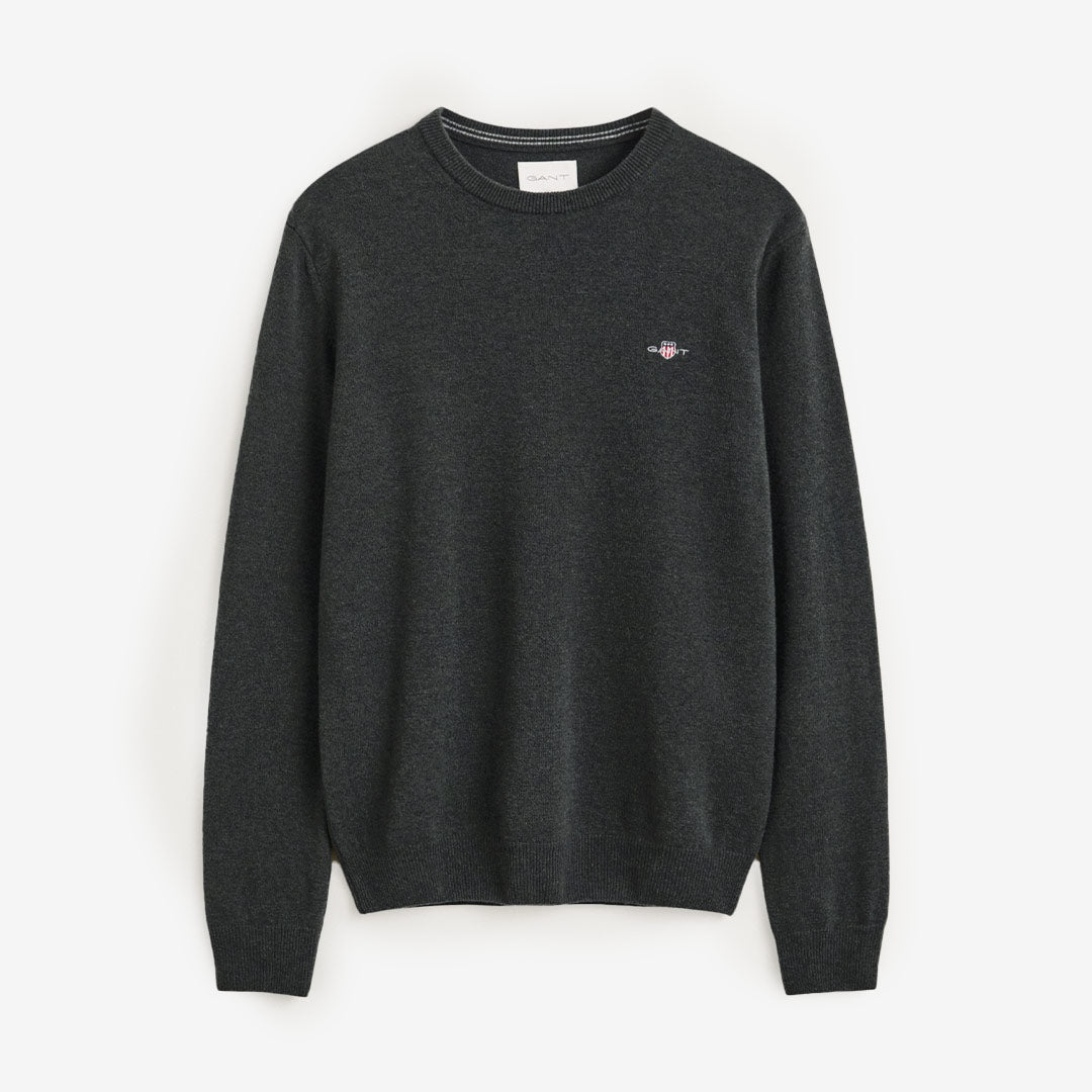 SUPERFINE LAMBSWOOL C-NECK